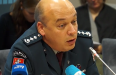 Vilniaus policijos vadovas K. Lančinskas. Nuotr. E.eu