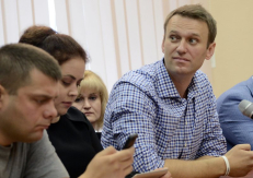 Rusijos opozicijos lyderis A. Navalnas pripažintas kaltu dėl lėšų grobstymo. EPA-ELTA nuotr.
