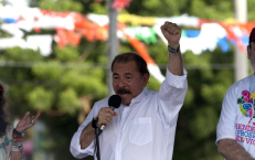 Nikaragvos prezidentas Danielis Ortega. EPA-ELTA nuotr.
