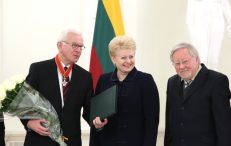 Hansas Gertas Hermannas Pötteringas, Dalia Grybauskaitė ir Vytautas Landsbergis. Nuotr. prezidentas.lt