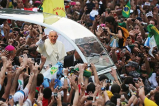 Popiežius Pranciškus Brazilijoje. Nuotr. thedailybeast.com