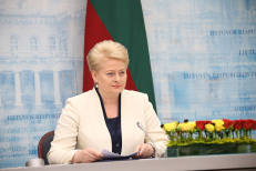 Prezidentė Dalia Grybauskaitė. Martyno Ambrazo (ELTA) nuotr.
