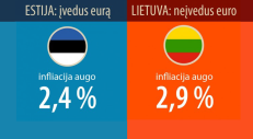 Kai ša­lia tu­ri­me eu­ro zo­nos ša­lis Lat­vi­ją ir Es­ti­ją, su ku­rio­mis kon­ku­ruo­ja­me dėl in­ves­ti­ci­jų, vie­nin­te­lis bū­das Lie­tu­vos eko­no­mi­kai to­liau sėk­min­gai ju­dė­ti į prie­kį – įsivesti eurą. Paveiksliukas iš lsdp.lt