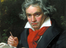 Liudvikas van Bethovenas – regionų aplinkos apsaugos departamentų himno bendraautorius (Joseph'o Karl Stieler'io 1818 m. nutapytas L. van Bethoveno portretas)
