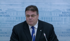 Lietuva bėdoje nepalieka nė vieno savo piliečio. Nuotraukoje Užsienio reikalų ministras L. Linkevičius.