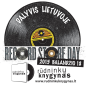 Lietuviškas „Record Store Day“ plakatas (M.P.3 nuotr.).