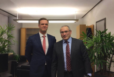 Konservatorių lyderis Gabrielius Landsbergis (kairėje). Nuotr. facebook.com