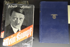 Mano kova (vok. Mein Kampf) – A. Hitlerio parašyta autobiografinė knyga. Daugelyje šalių platinti šį kūrinį uždrausta dėl knygoje propaguojamo nacizmo, kai kuriose šalyse šią knygą draudžiama ir turėti. Ar ši knyga draudžiama ir Lietuvoje duomenų nėra.