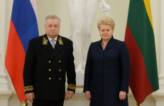 A. Udalcovas ir D. Grybauskaitė.