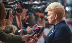 D. Grybauskaitė ir vėl pasaulio žiniasklaidos dėmesio centre. Nuotr. prezidentas.lt