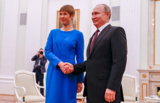 Estijos ir teroristinės Rusijos prezidentai. Nuotr. estonianworld.com