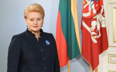 Prezidentė D. Grybauskaitė.