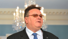 Lietuvos diplomatijos vadovas L. Linkevičius.