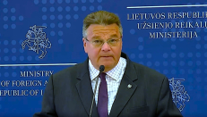 Lietuvos diplomatijos vadovas Linas Linkevičius.