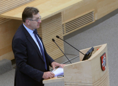 Lithuania's Prime Minister Algirdas Butkevičius