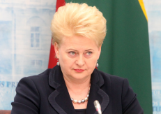 President Dalia Grybauskaite